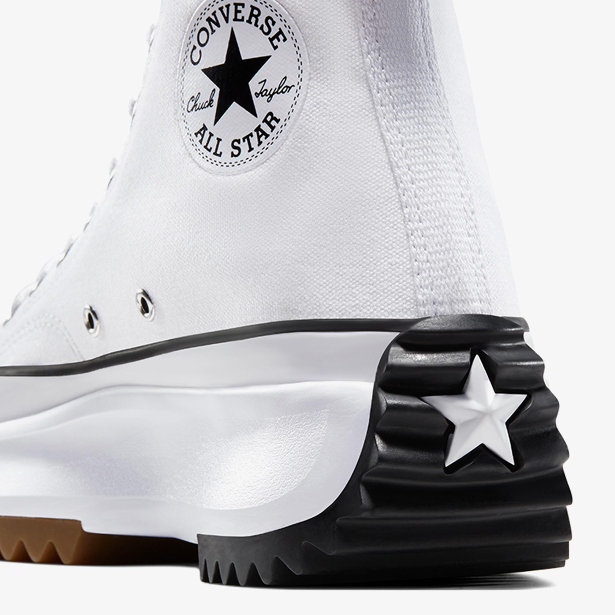  Converse Run Star Hike Unisex Platform Beyaz Sneaker
