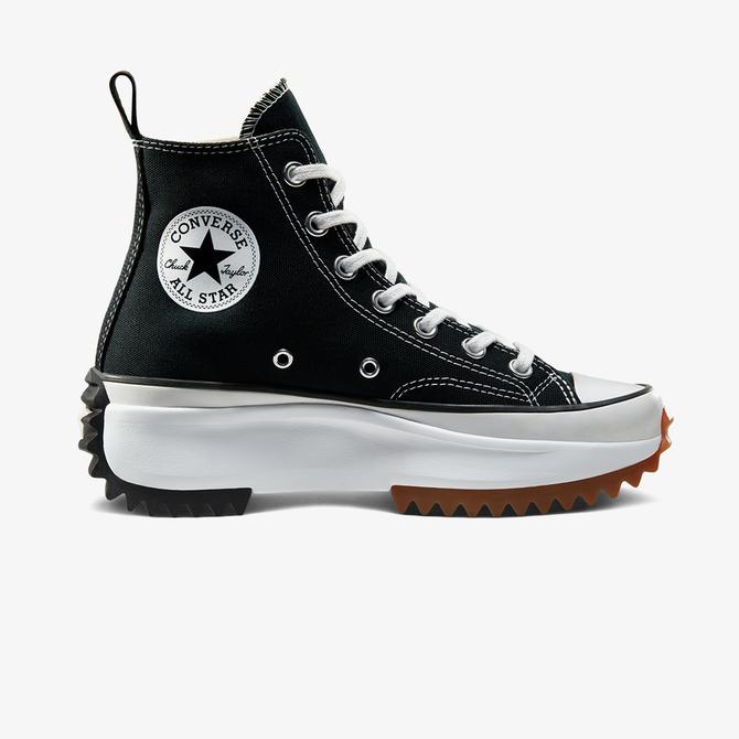  Converse Run Star Hike Unisex Platform Siyah Sneaker