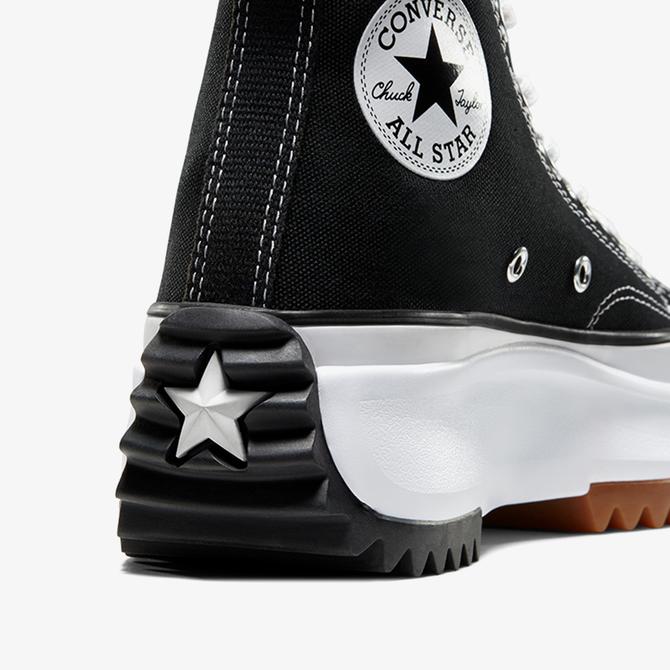  Converse Run Star Hike Unisex Platform Siyah Sneaker