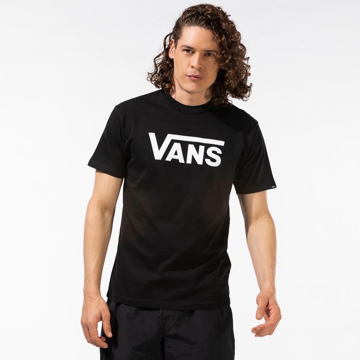 Vans Classic Erkek Siyah T-Shirt