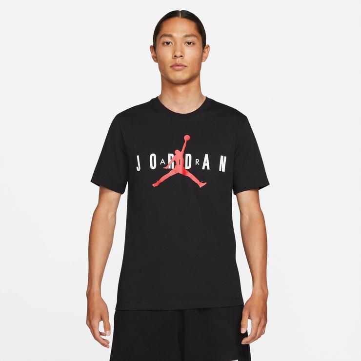 Jordan Air Wordmark Erkek Siyah T-shirt