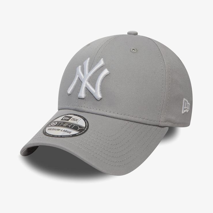 New Era 39Thirty New York Yankees Unisex Gri Şapka