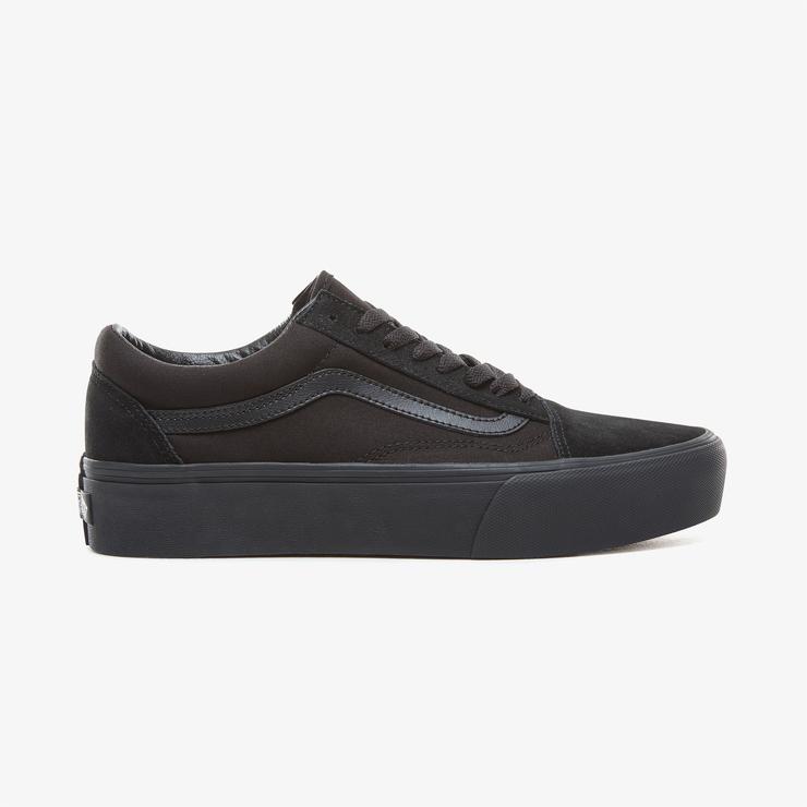 Vans Old Skool Platform Kadın Siyah Sneaker