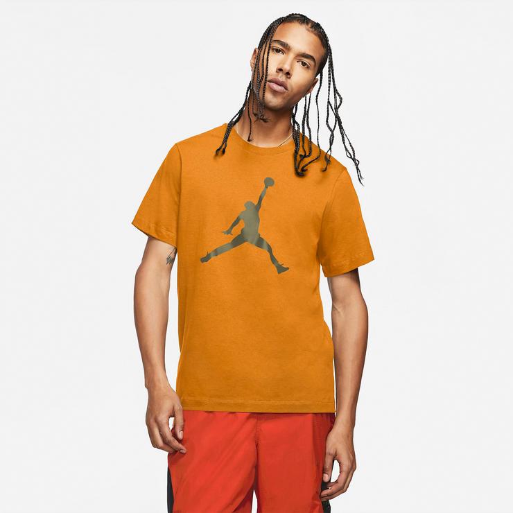 Jordan Jumpman Short Sleeve Erkek Turuncu T-Shirt