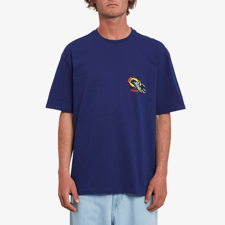 Volcom Digital Dreams Erkek Mavi T-Shirt