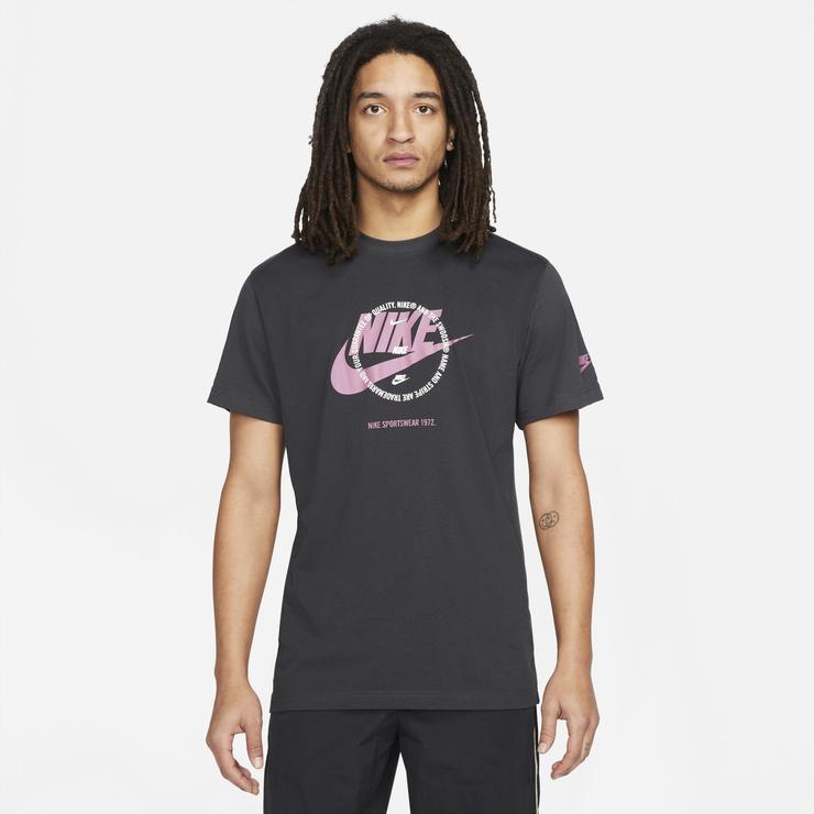 Nike Sportswear Erkek Gri T-shirt