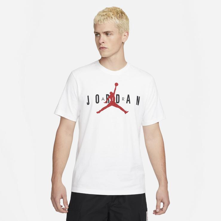 Jordan Air Wordmark Erkek Beyaz T-Shirt
