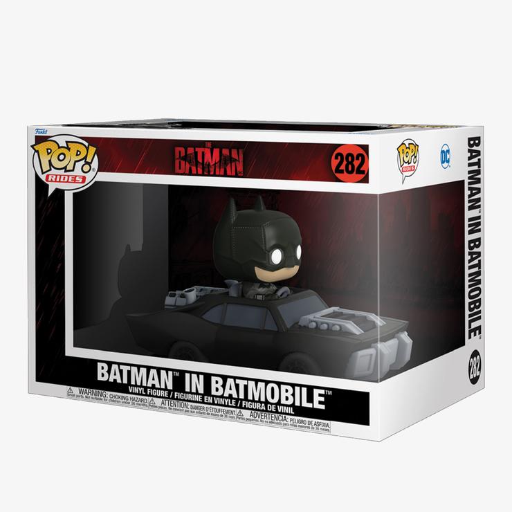 Funko Deluxe Super Deluxe Ride: The Batman- Batman in Batmobile Unisex Renkli Figür