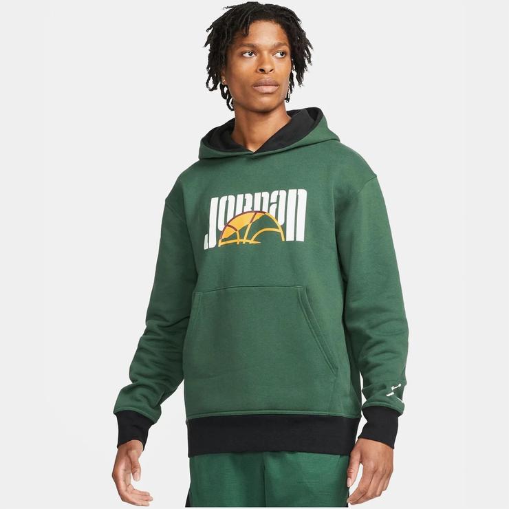 Jordan Sport DNA Erkek Yeşil Kapüşonlu Sweatshirt