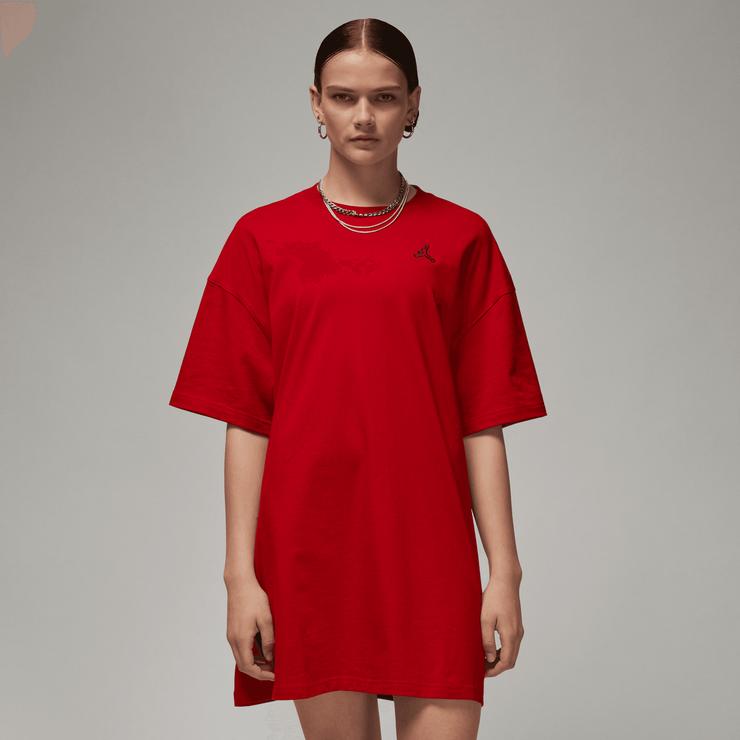 Jordan Essentials Kadın Kırmızı Elbise