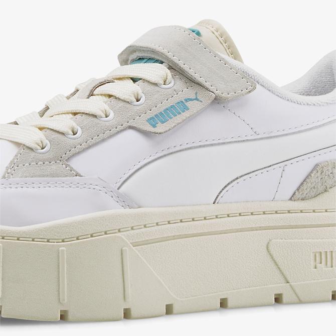  Puma Mayze Stack Padded Kadın Platform Beyaz Spor Ayakkabı