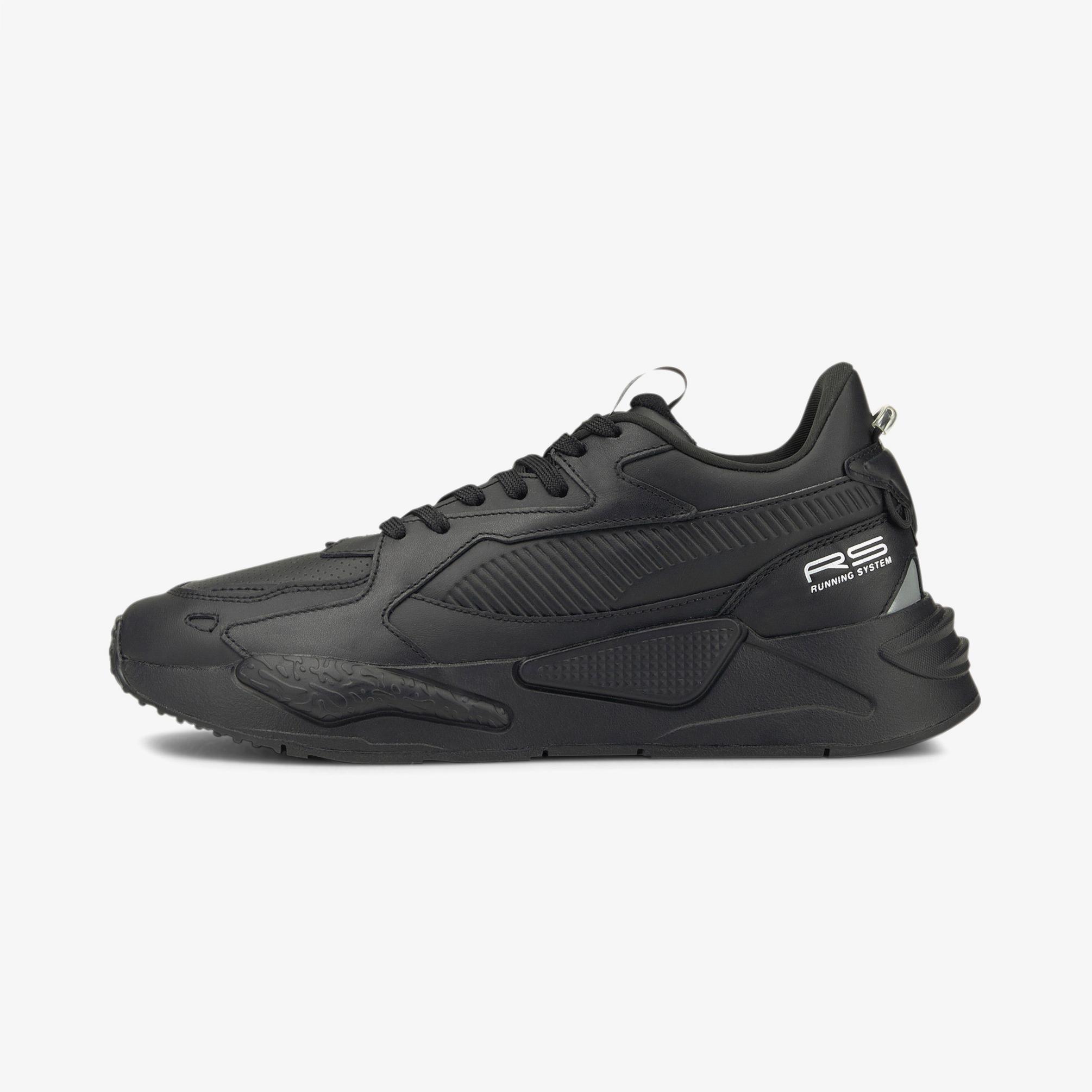  Puma Rs-Z Leather Erkek Siyah Spor Ayakkabı