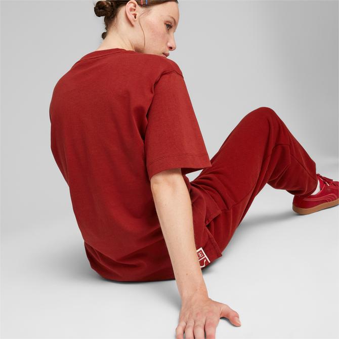  Puma X Vogue Relaxed Kadın Kırmızı T-Shirt