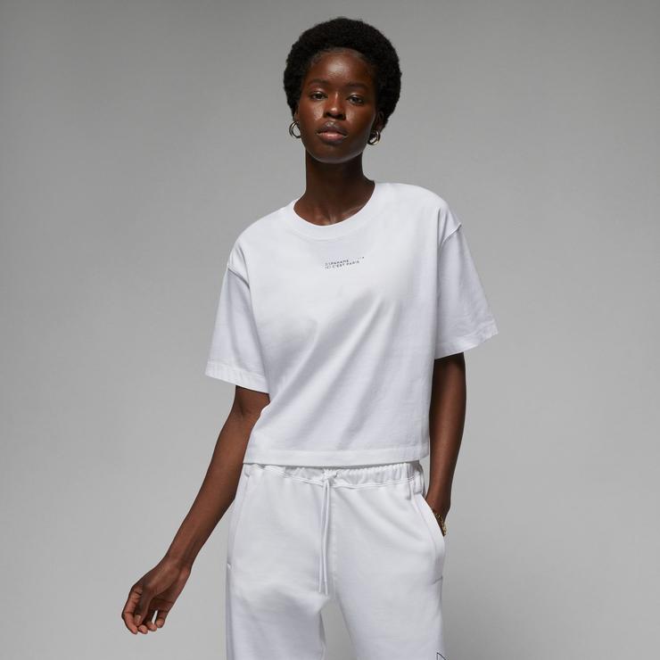 Jordan Paris Saint-Germain Kadın Beyaz T-Shirt