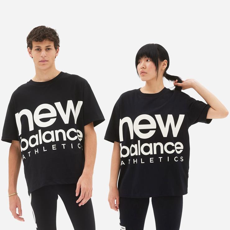 New Balance Out of Bounds Unisex Siyah T-Shirt