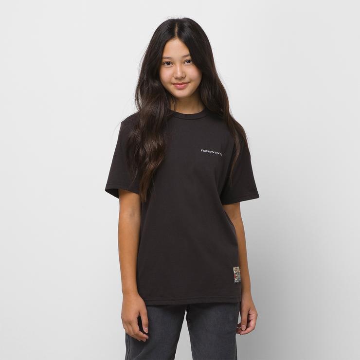Vans Hopper Çocuk Siyah T-Shirt