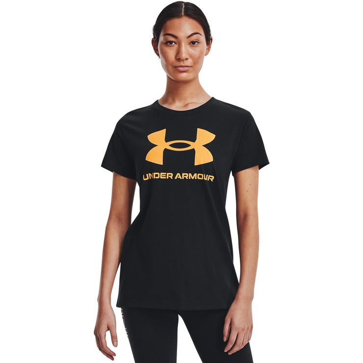 Under Armour Live Sportstyle Graphic Kadın Siyah T-Shirt