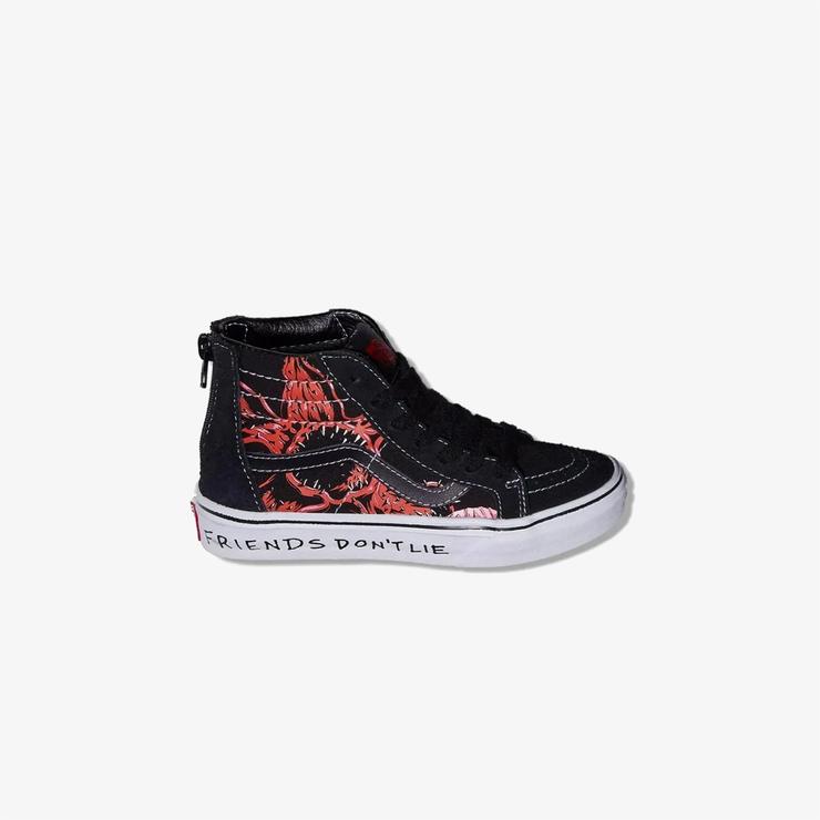 Vans Uy Sk8-Hi Zip Çocuk Siyah Sneaker