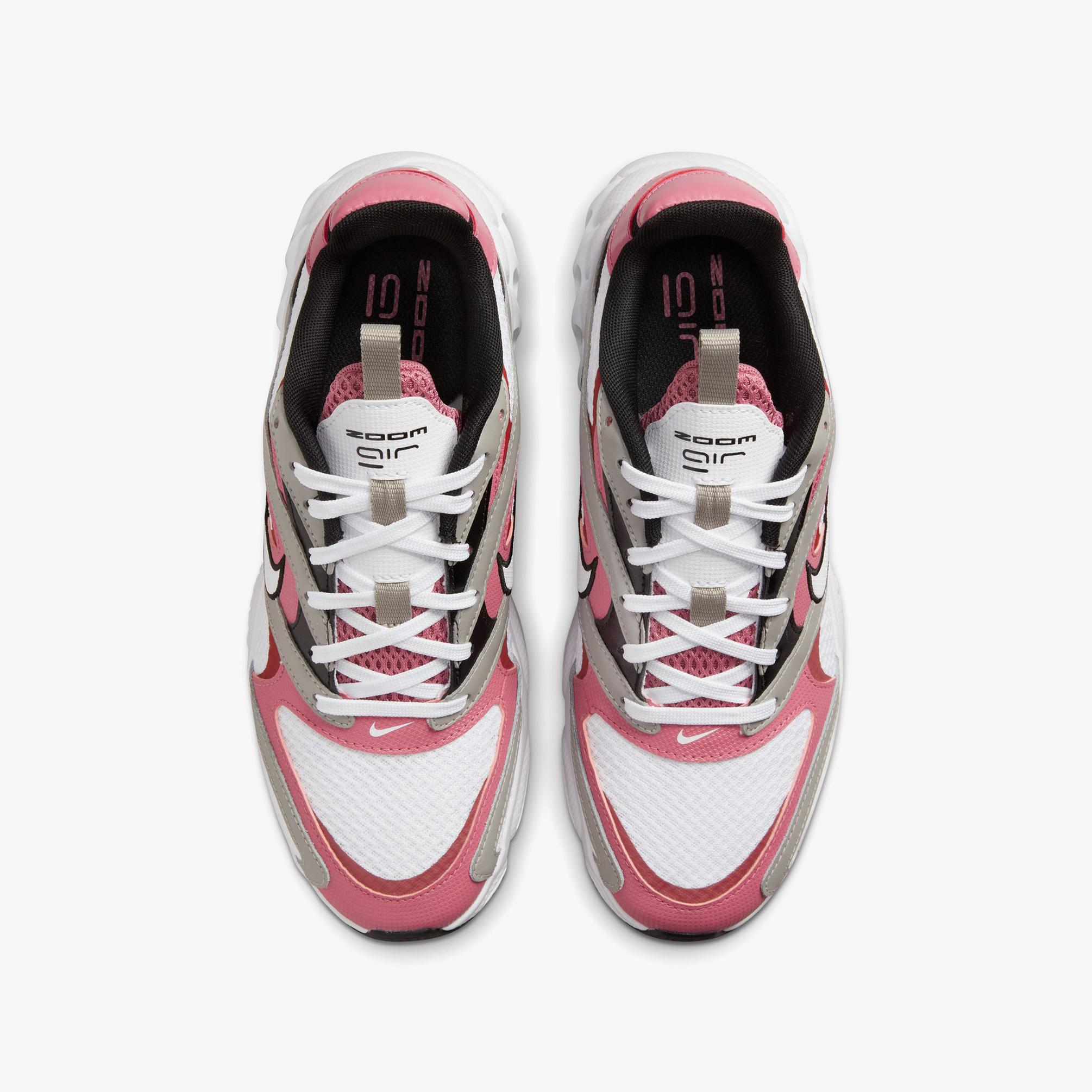  Nike Zoom Air Fire Kadın Beyaz/Pembe/Gümüş Sneaker
