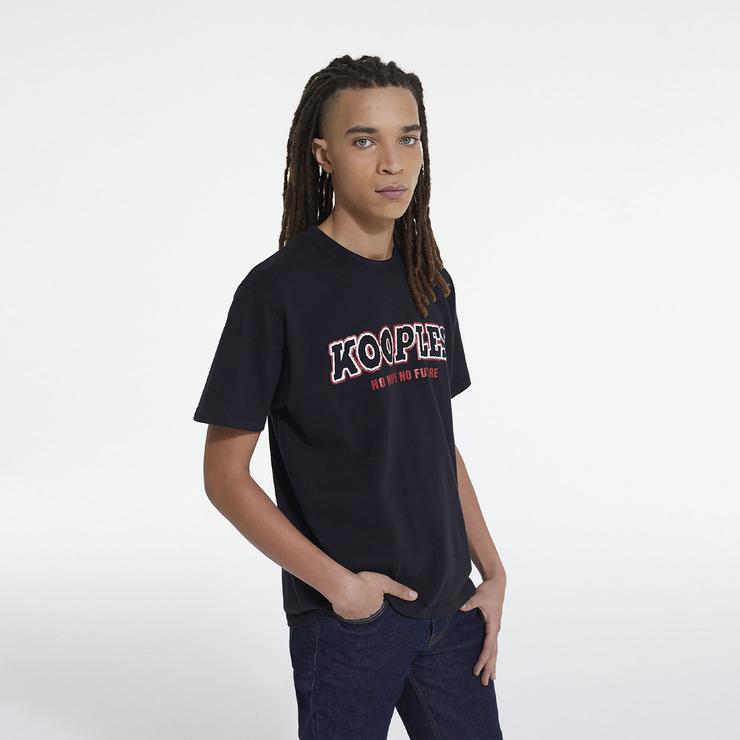 The Kooples Graphic Erkek Siyah T-Shirt