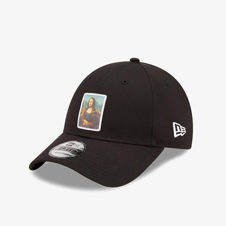 New Era Le Louvre Patch 9FORTY Adustable Unisex Siyah Şapka