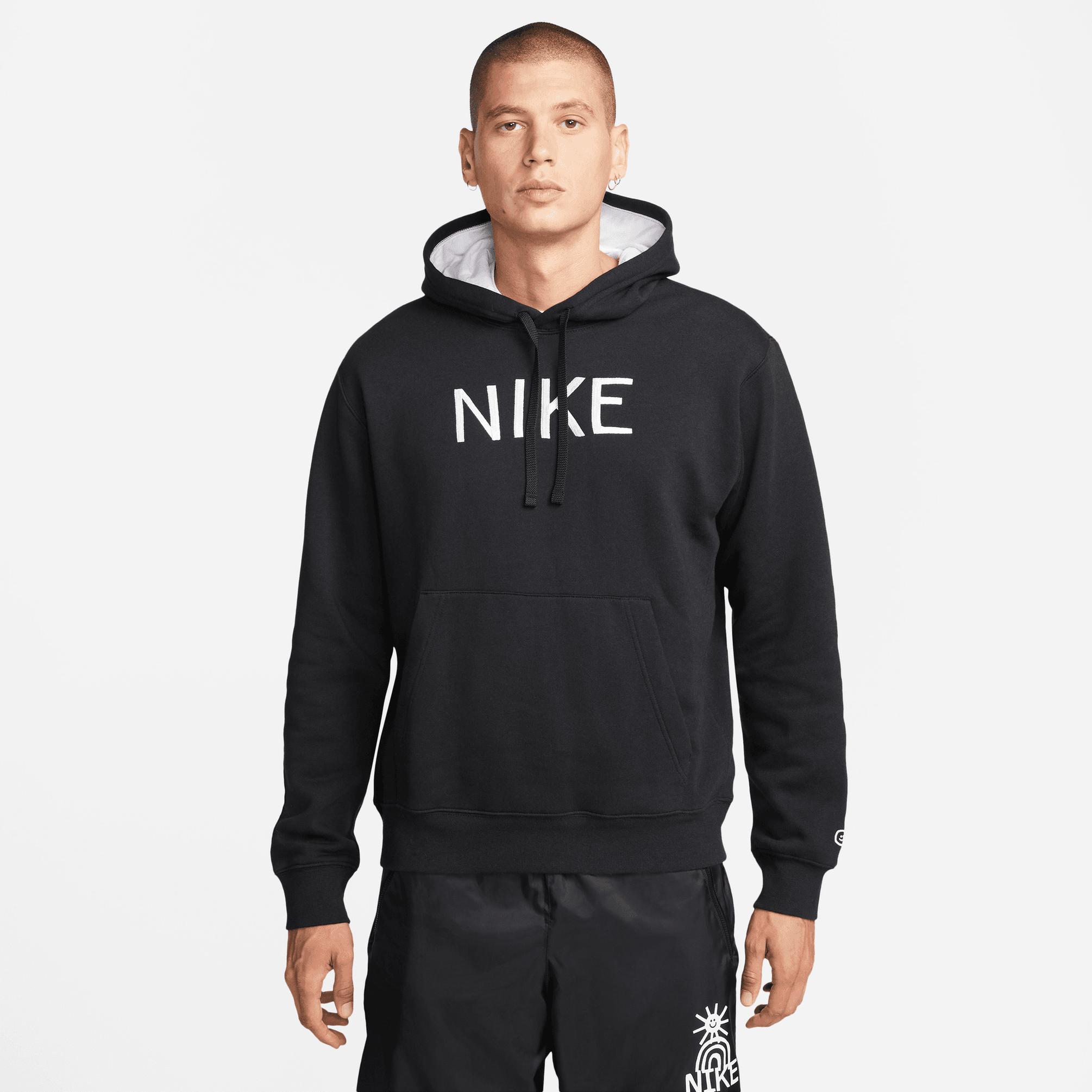  Nike Sportswear Erkek Siyah Hoodie