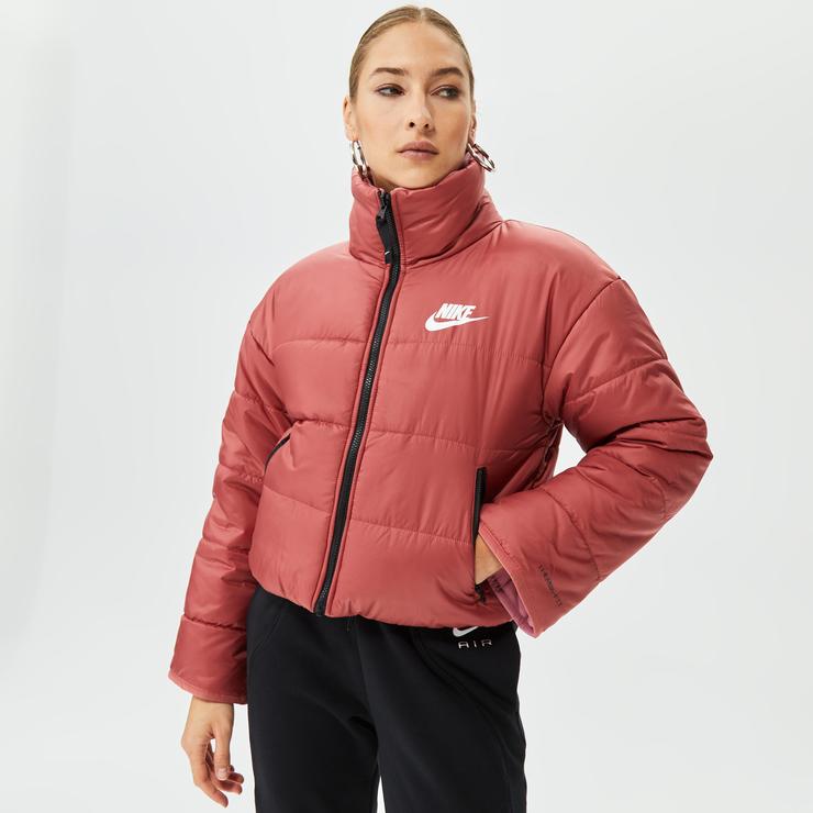 Nike Sportswear Therma-FIT Repel Çift Taraflı Kadın Pembe Mont