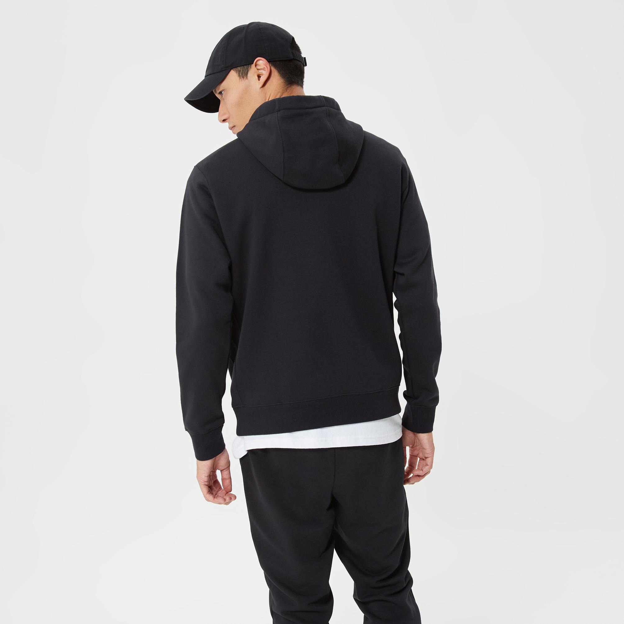 Nike Sportswear Club Fleece Kapüşonlu Erkek Siyah Sweatshirt
