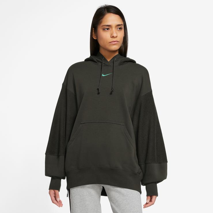 Nike Sportswear Everyday Modern Fleece Unisex Yeşil Hoodie