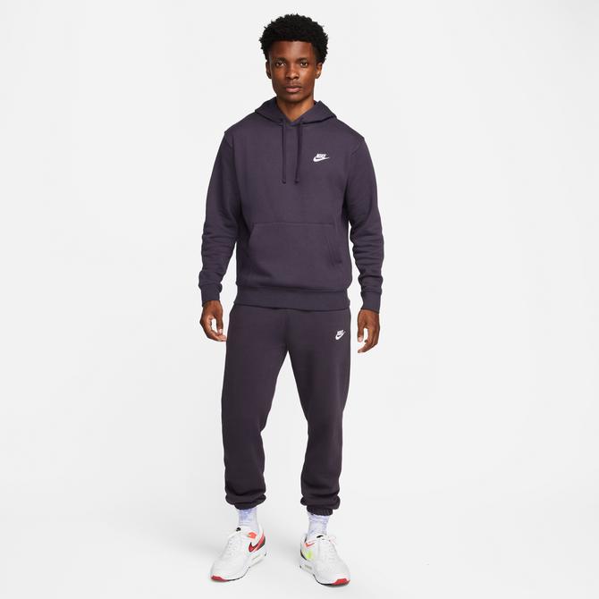  Nike Sportswear Club Fleece Pullover Erkek Mor Hoodie
