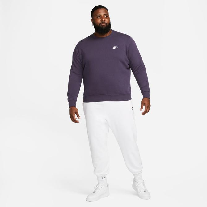  Nike Sportswear Club Erkek Mor Sweatshirt