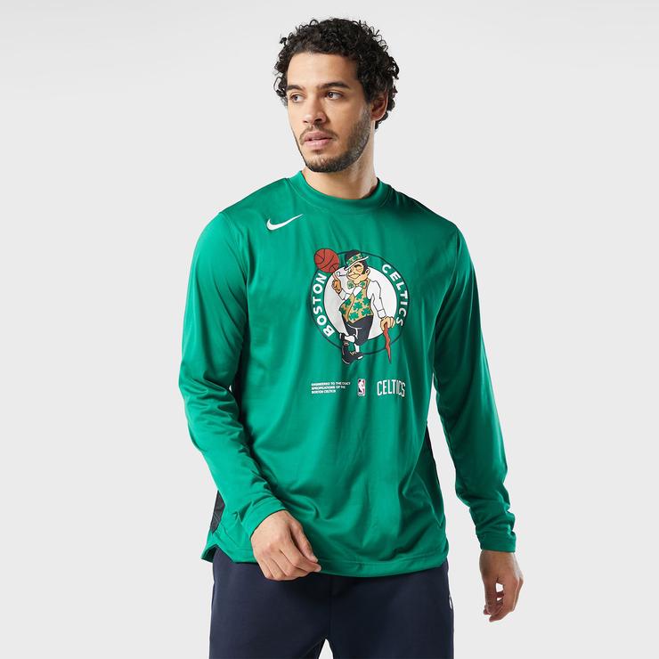 Nike Boston Celtics NBA Erkek Yeşil Sweatshirt
