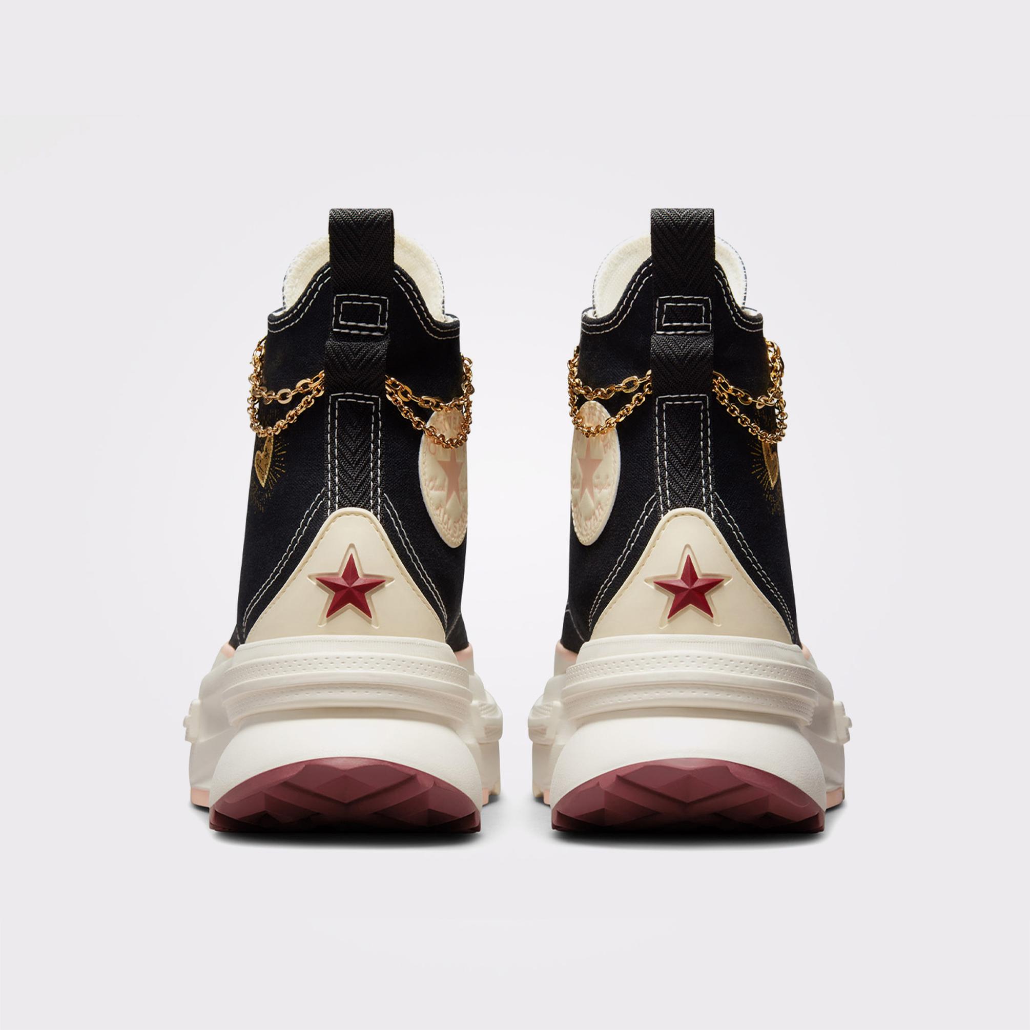  Converse Run Star Legacy Hearts Unisex Siyah Sneaker