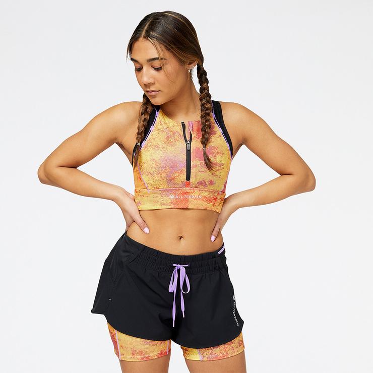 New Balance Impact Run Kadın Renkli Sporcu Sütyeni