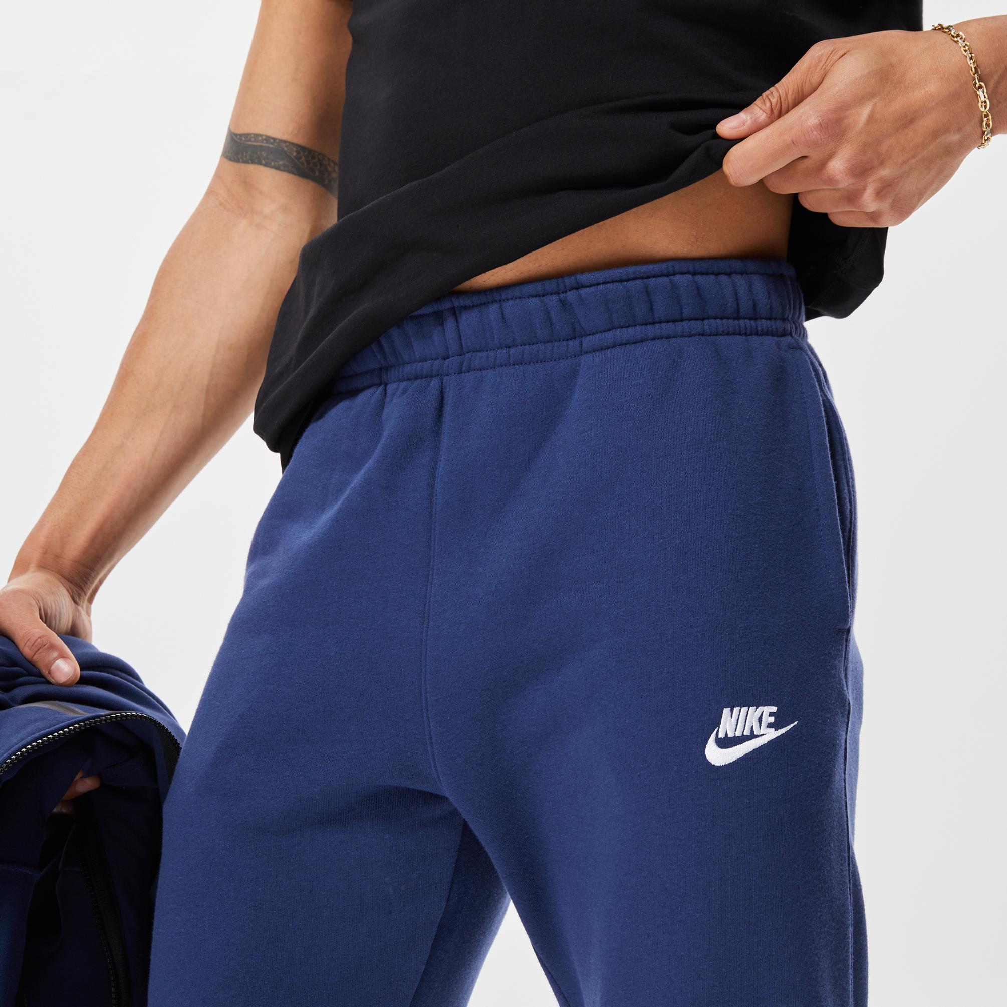  Nike Sportswear Club Fleece Erkek Mavi Eşofman Altı
